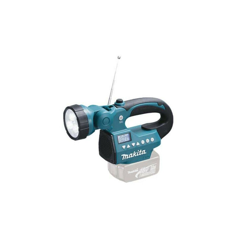 lampada a LED e radio Makita BMR050