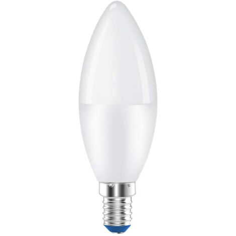 Lampada A Led E14 C37 8W Bianco Freddo 6500K 720 Lumen