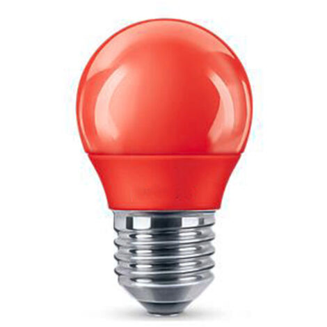 Lampada A Led E27 G45 4W 220V Colore Rosso