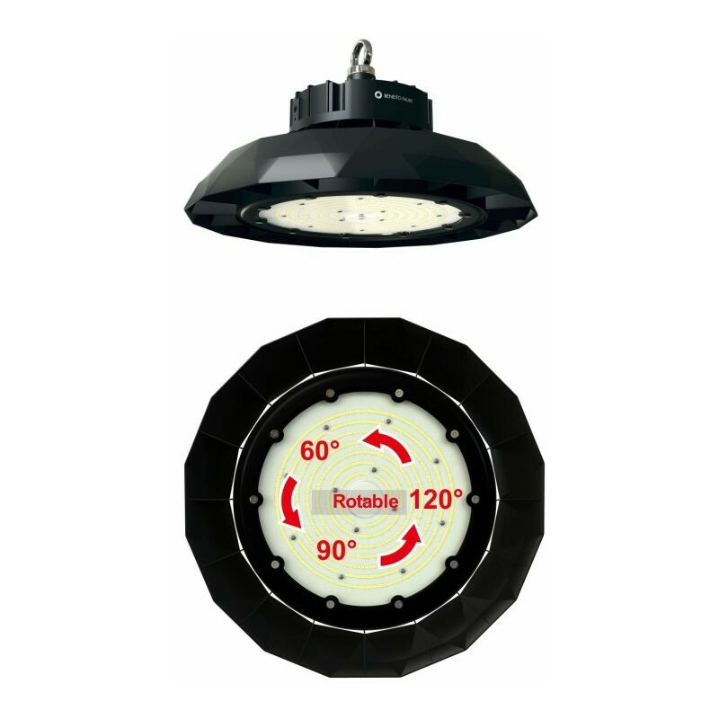 Lampada a led industriale ufo 200W e 32000 lumen
