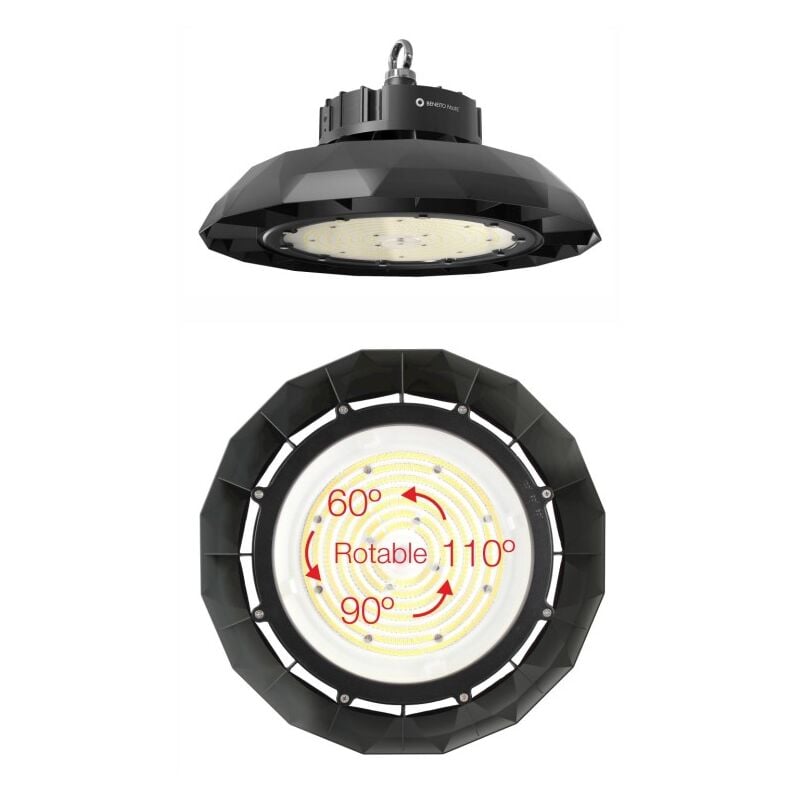 Lampe led industrielle ufo lens dali 240W 100-260V 4000K