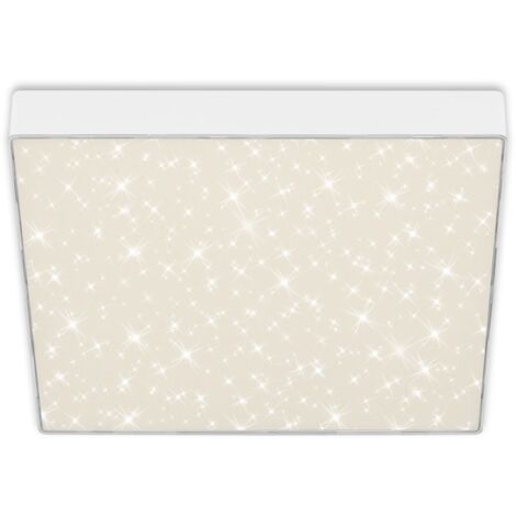 Lampada a LED IP20 cielo stellato 21 W bianco metallo-plastica Briloner