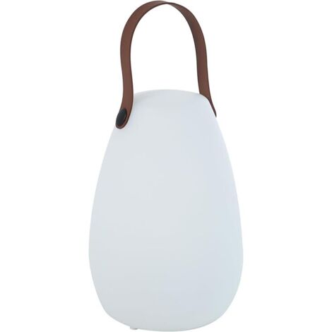 Lampada a Led Lanterna a Goccia Ricaricabile con Manico 8 Colori in Plastica