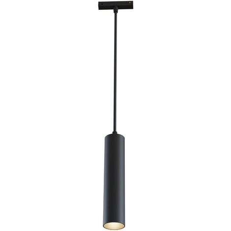Lampada a LED per Sistema Illuminazione Binario 12W 4000K in Alluminio Points  Nero