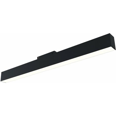 Lampada a LED per Sistema Illuminazione Binario 20W 3000K in Alluminio Basis  Nero
