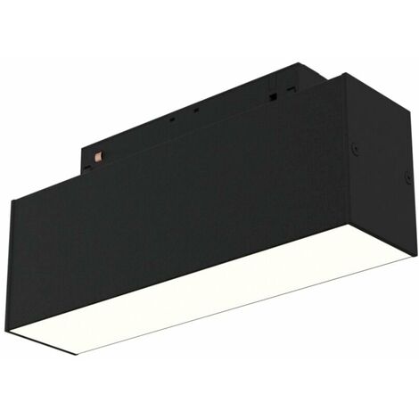 Lampada a LED per Sistema Illuminazione Binario 7W 4000K in Alluminio Basis  Nero