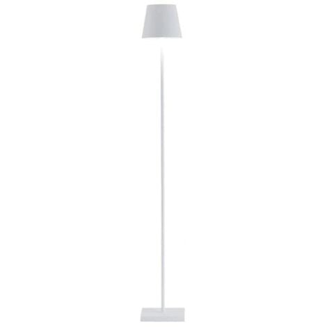 Lampada a led Poldina Pro L Bianca ricaricabile e dimmerabile 122cm con batteria fino a 12 ore