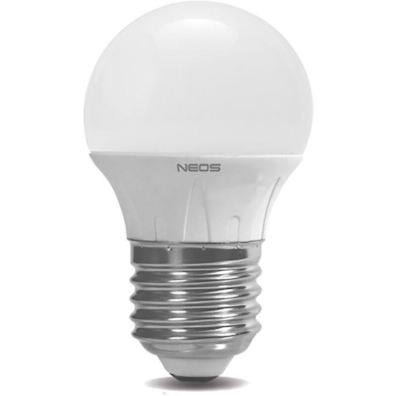Lampada a led 'sfera' natur.4000k 5,5w=40w e27