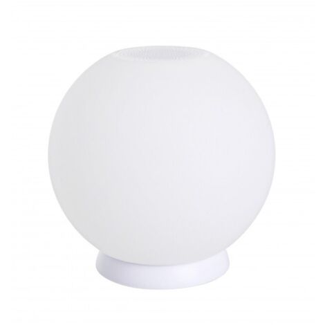 Lampada a led sfera speaker per uso interno ed esterno Ø 25 a - h 25 cm