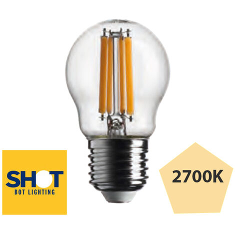 Lampadina LED E27 dimmerabile R63 6.2W 520 lm 2700K