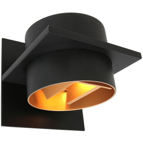 Lampada a muro Steinhauer Muro - nero - 3366ZW