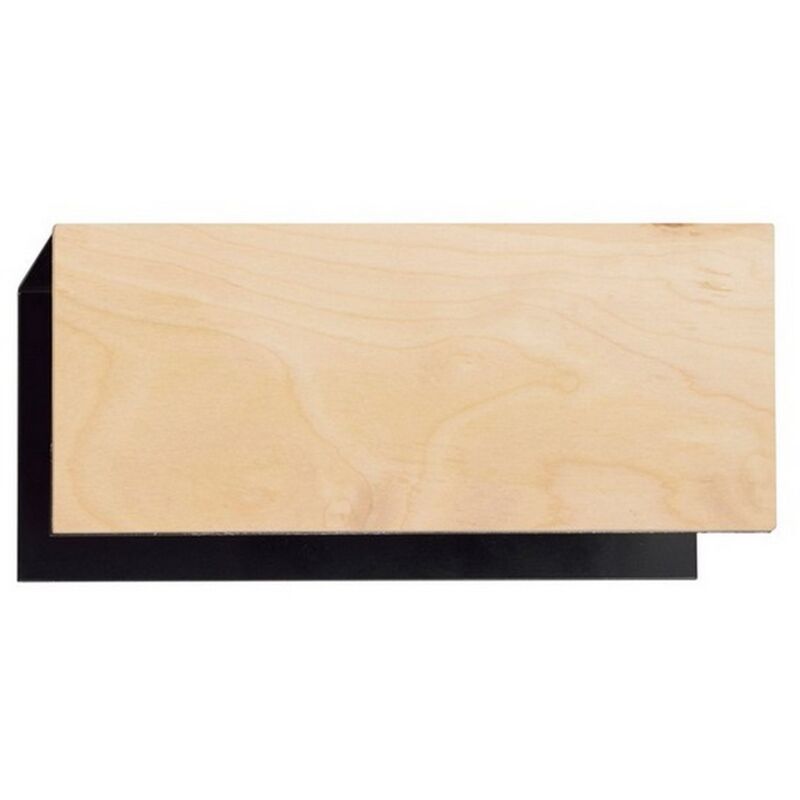 Lampada a Parete Carlo, Acciaio verniciato a