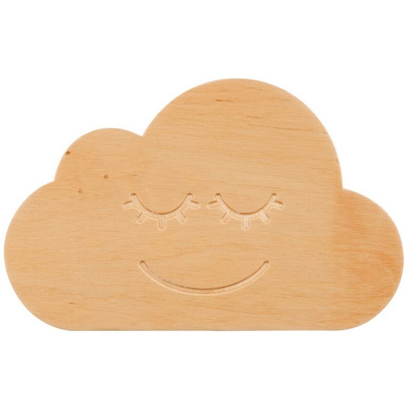 Lampada a Parete Cloud, Compensato, Marrone