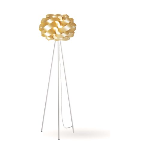 Lampada a piantana treppiedi CLOUD Oro diametro 50x h160 cm