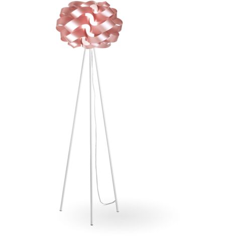 Lampada a piantana treppiedi CLOUD Rosa diametro 50x h160 cm