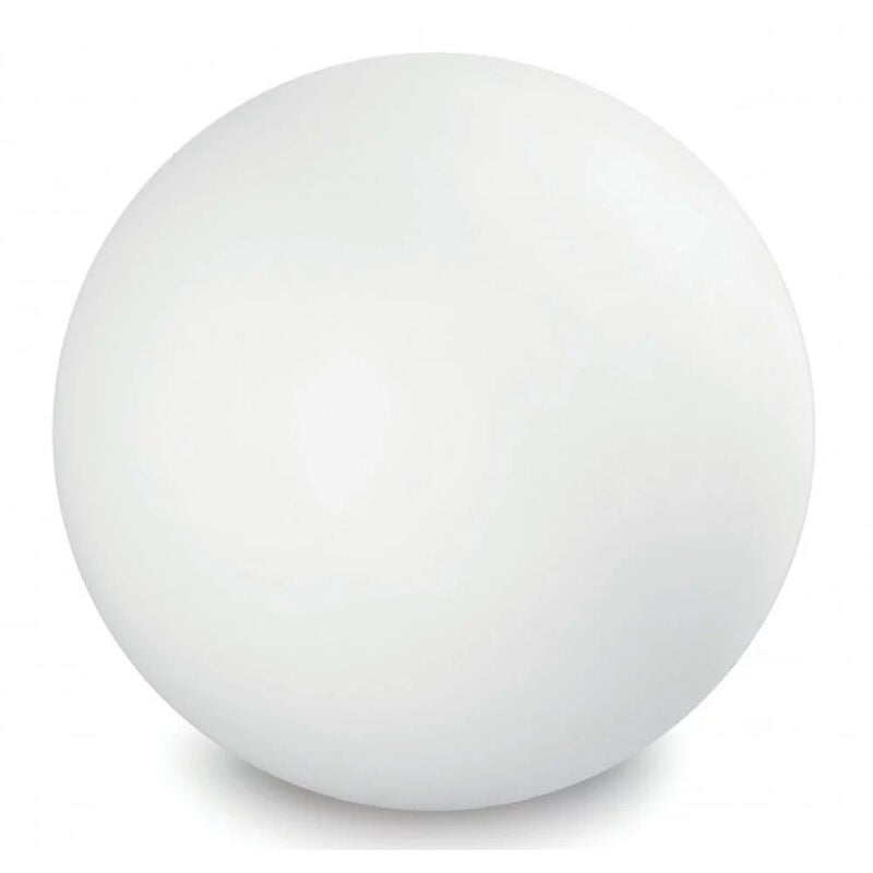 Image of Lampada a sfera da terra per esterno illuminazione per giardino luce a palla decorativa con portalampada per lampadine led E27 IP65 ø 30 cm