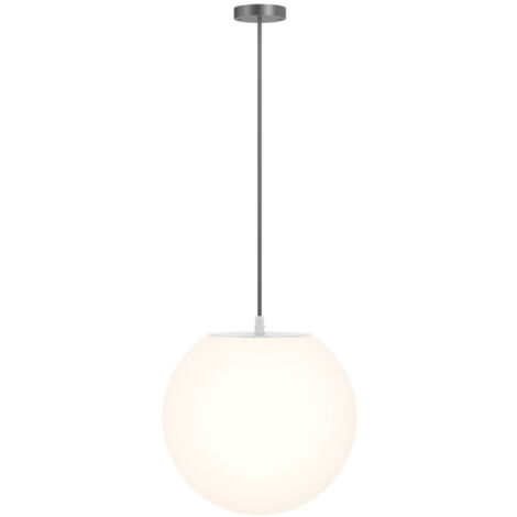 Lampada a sfera moderna a sospensione da esterno giardino Maytoni Erda - Nero
