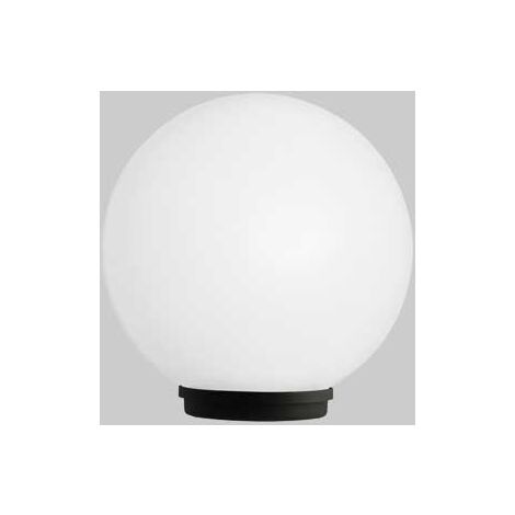 Lampada a sfera per esterno opale bianca diametro 250 mm