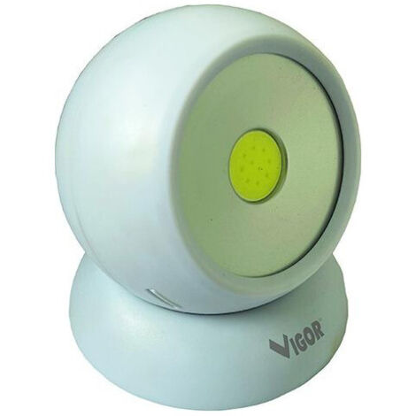 Lampada a sfera Vigor led, 160 lm, magnetica