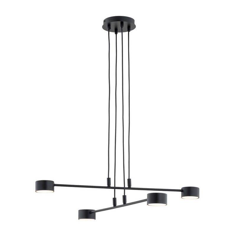 Lampada a Soffitto Halo, Acciaio verniciato a