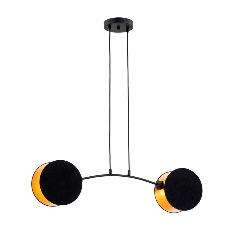 Lampada a Soffitto Halo, Acciaio verniciato a