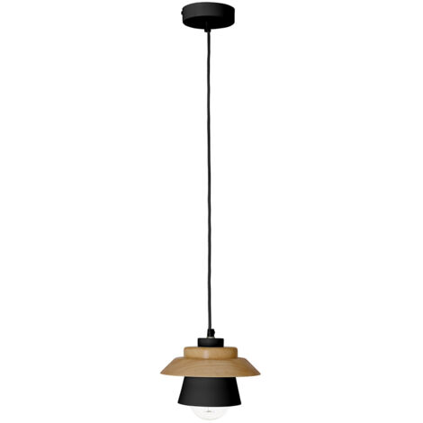 Lampada a Soffitto - Lampada a Sospensione in Stile Scandinavo - Gerd Nero