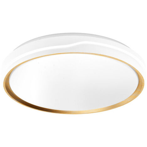 Lampada a soffitto LED Anuar bianco/faggio 60 W 3000-4200-6500 K 5400 lm (Ø50 x 50 x 50 x 7,5 cm) con telecomando e memoria