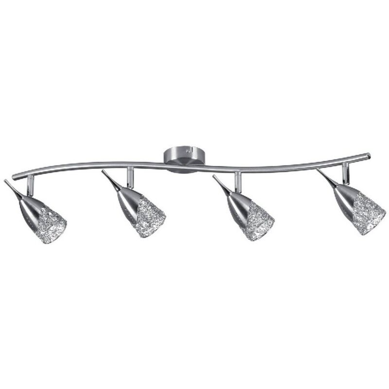 Lampada a Soffitto Milva, Metallo, Satinato