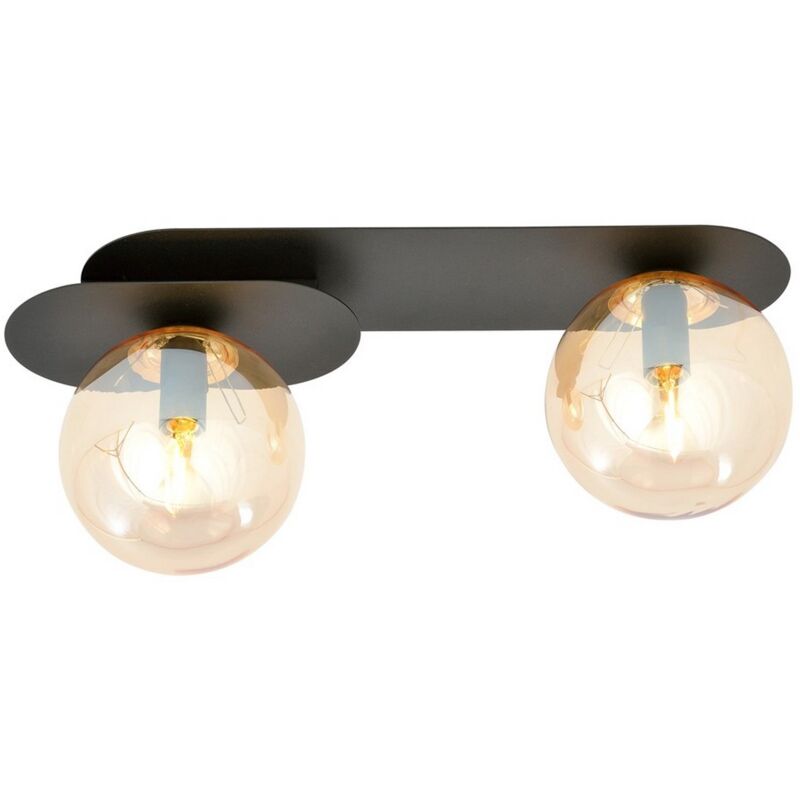 Lampada a Soffitto Plaza, Acciaio verniciato a