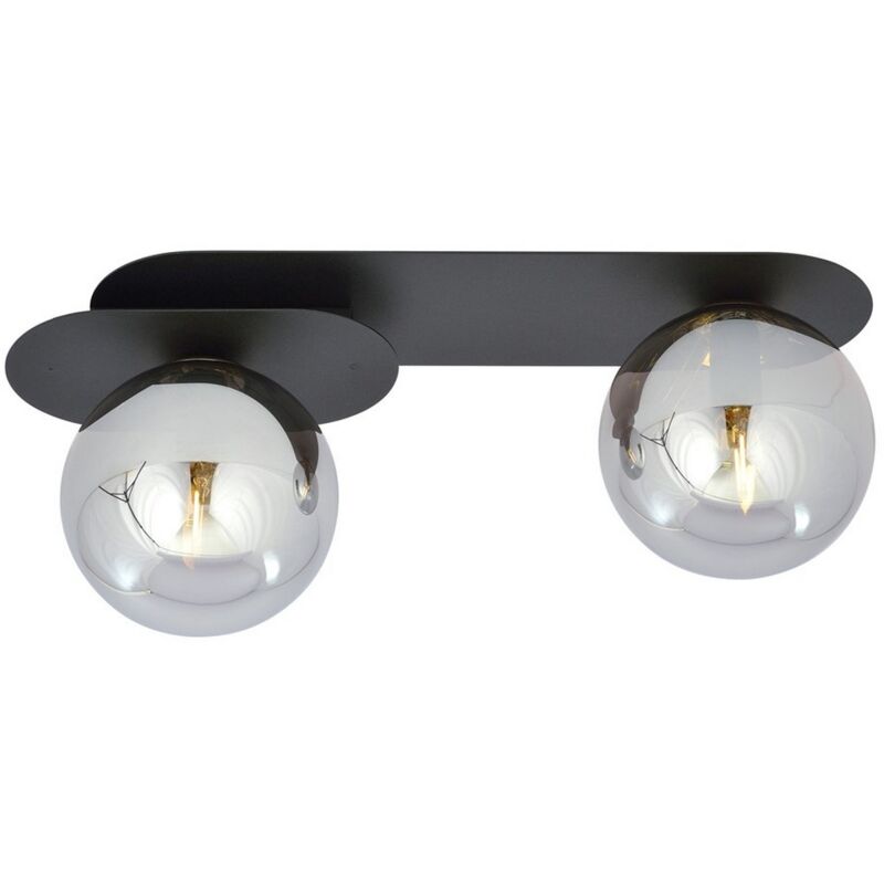 Lampada a Soffitto Plaza, Acciaio verniciato a