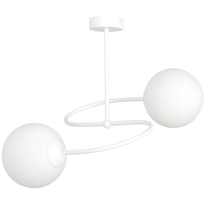 Lampada a Soffitto Selbi, Acciaio verniciato a