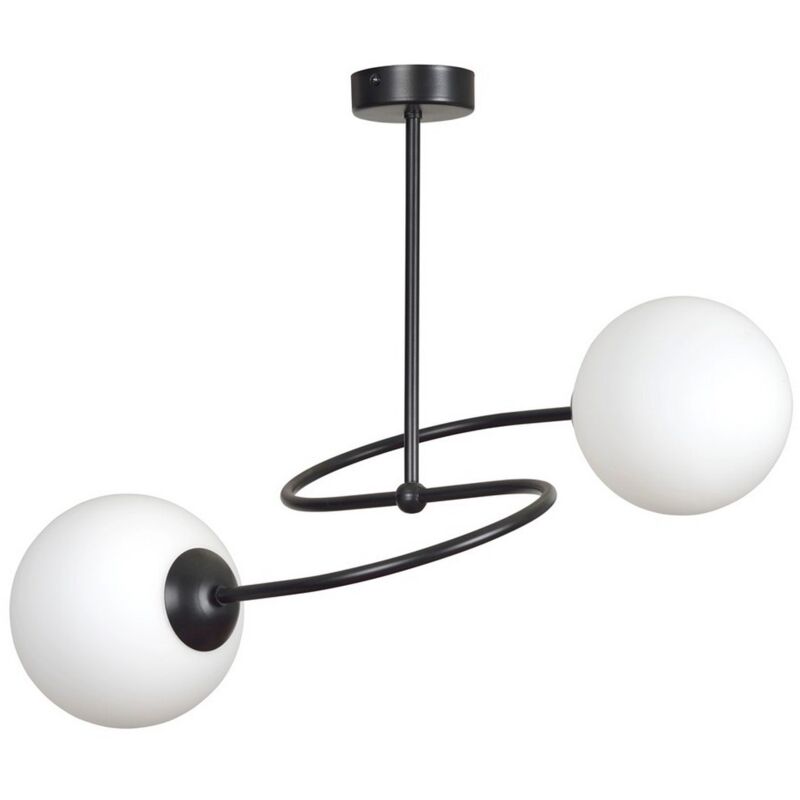 Lampada a Soffitto Selbi, Acciaio verniciato a