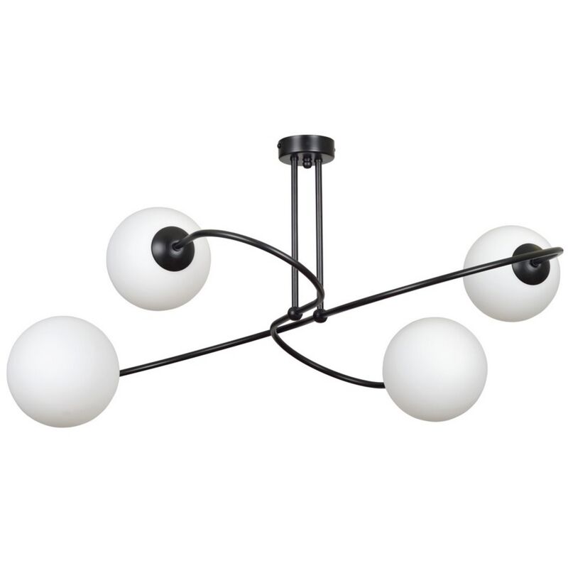 Lampada a Soffitto Selbi, Acciaio verniciato a