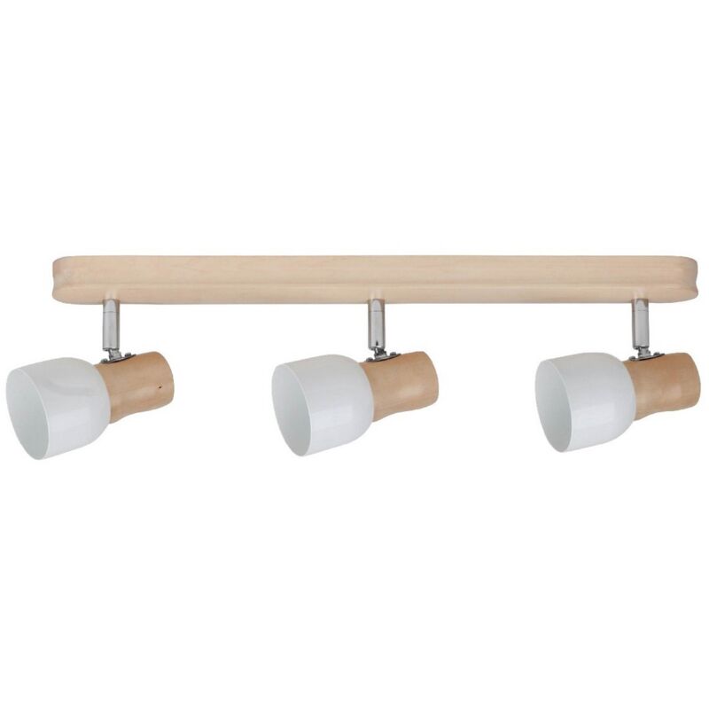 Lampada a Soffitto Svantje, Legno, Metallo