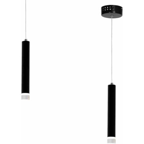 Lampada a sospensione 1x5W LED CARBON ML182 Milagro