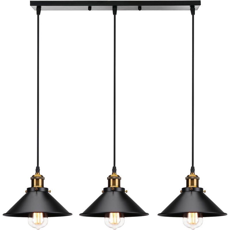 Lampada a Sospensione, 3 Fili Lampadario da