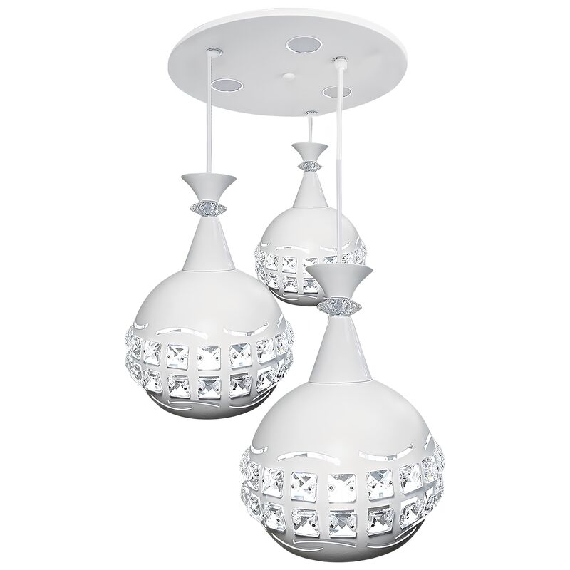 Maka - Lampadario a sospensione soffitto moderno 3...