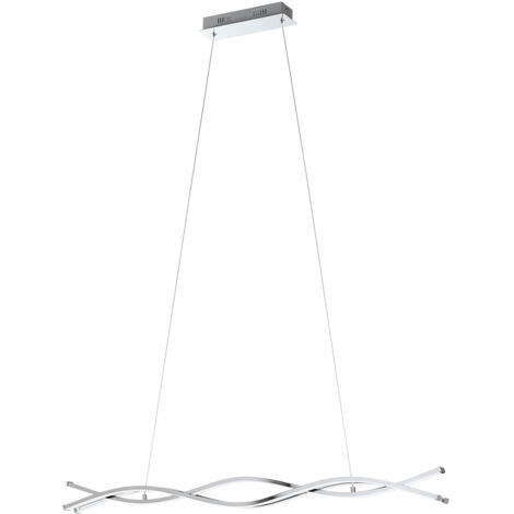 Lampada a sospensione a LED 100x8x120 cm in alluminio 220-240 V IP20 - Eglo Lasana