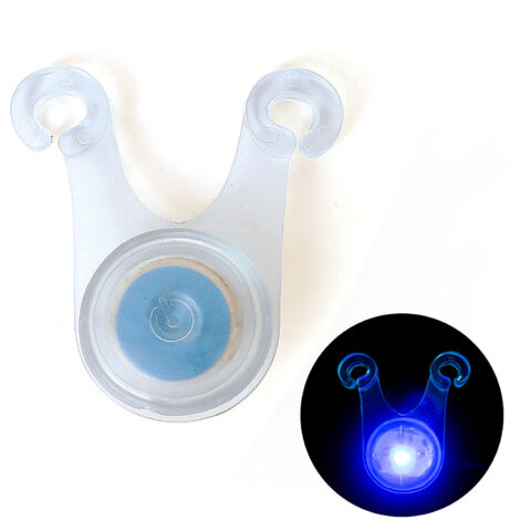 Lampada a sospensione a LED blu per campeggio, decorazione e fanale posteriore per bicicletta. Ideale per attività all'aperto.