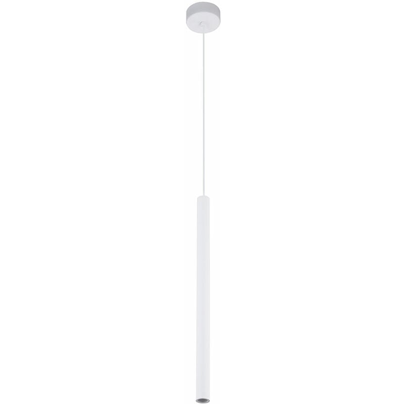 Image of Lampada a sospensione lampada da tavolo da pranzo lampada da cucina bianca lampada a sospensione a led, alluminio, 7W 225lm bianco caldo, PxA 8 x 148
