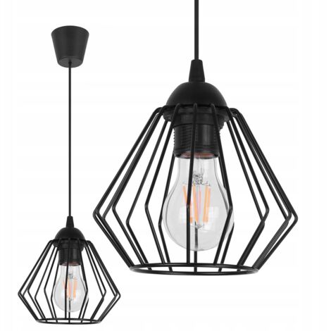 LAMPADA A SOSPENSIONE A SOFFITTO DIAMOND LOFT EDISON LED