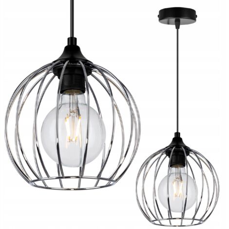 LAMPADA A SOSPENSIONE A SOFFITTO, LED A FILO CROMATO