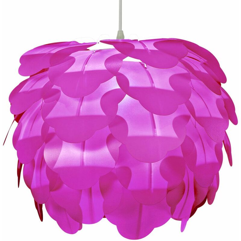 Image of Lampada a sospensione a soffitto viola soggiorno illuminazione sala da pranzo foglie fiori lampada a pendolo Eglo 92987
