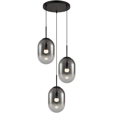 Lampada a sospensione ALIAS BLACK 3xE14 cerchio