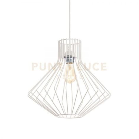 LAMPADA A SOSPENSIONE AMPOLLA 4 SP1 BIANCO
