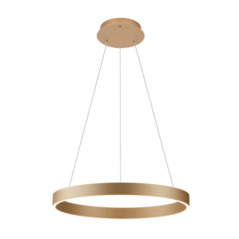 Lampada a sospensione anello LED oro 60W Up&Down Italux