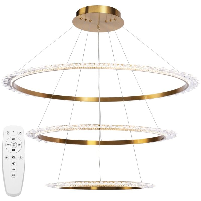 Lampada a sospensione APP1609-3C gold