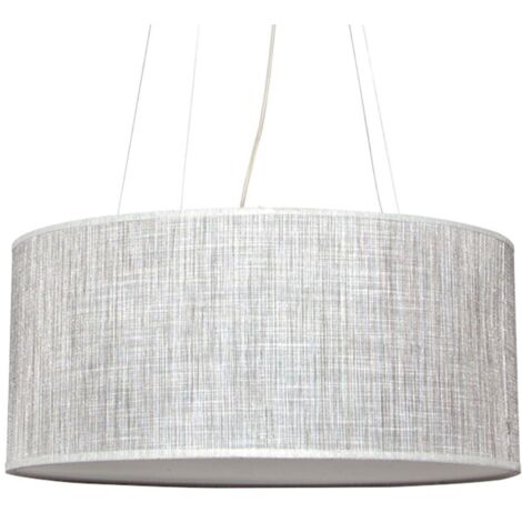 Lampada a sospensione Asuncion 4xe27 Grigio Regx50 di FABRILAMP.