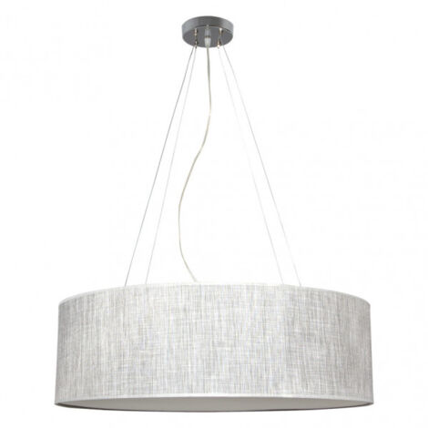 Lampada a sospensione asuncion 4xe27 grigio regx80d