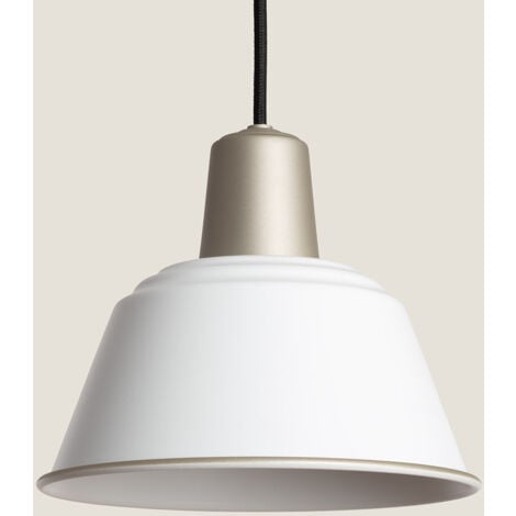 Lampada a Sospensione Bagno Metallo Birzay Bianco